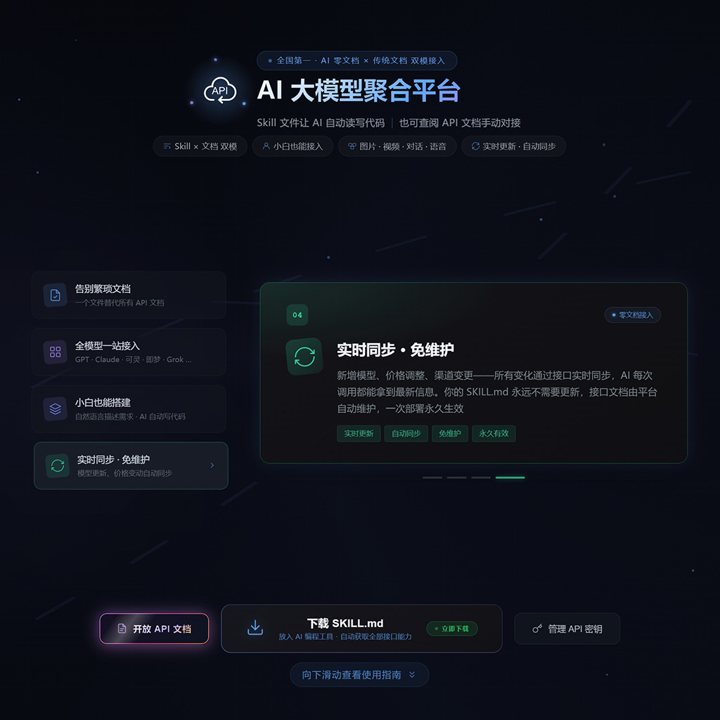 菁选灵创API接口中台架构